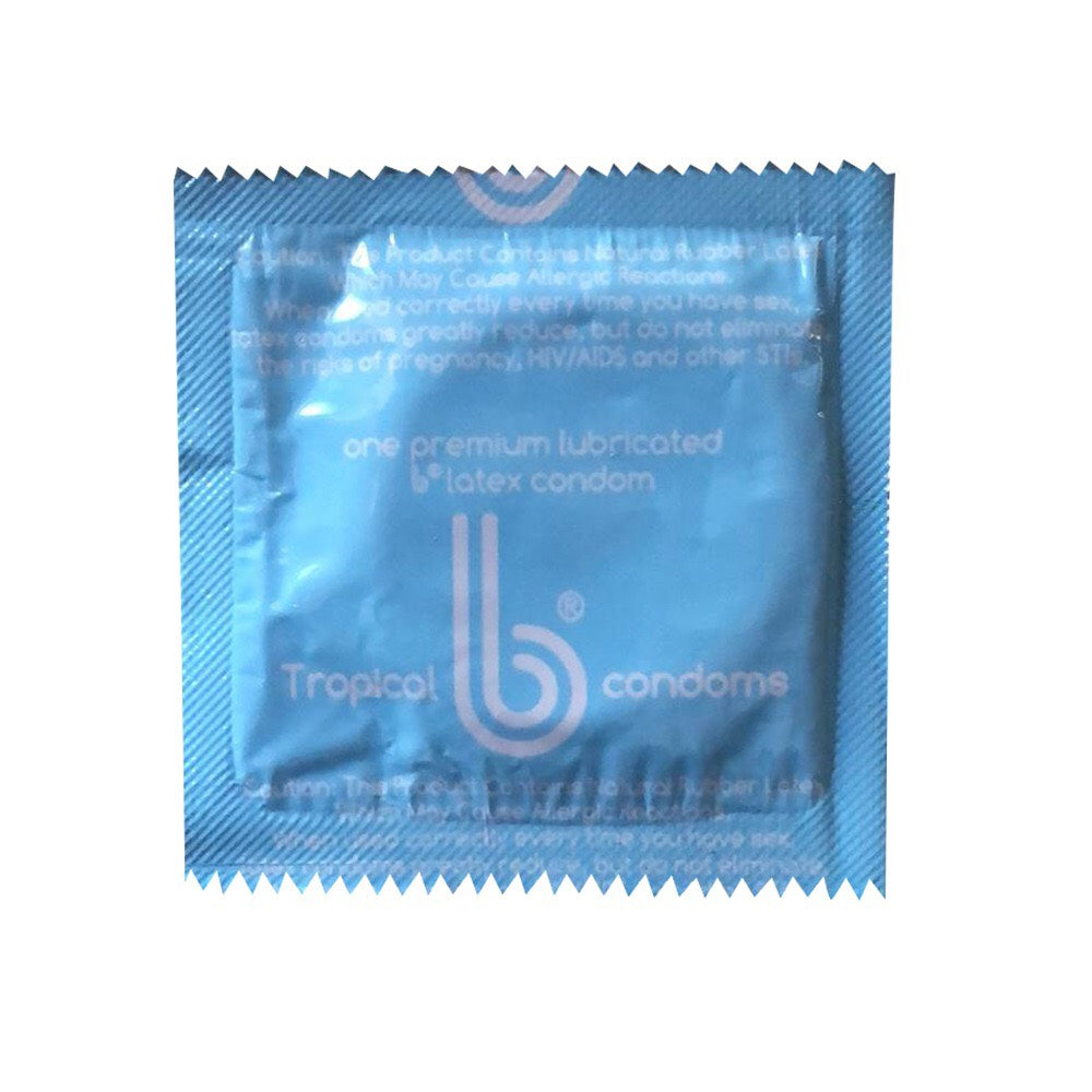 Tropical Flavors b condoms, 1000 case