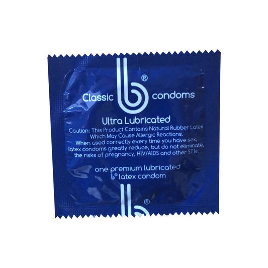 Classic Ultra-Lubricated b condoms, Loose condoms, Retailer